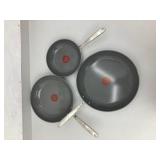 T-Fal Set of Three Non-Stick Frying Pans