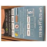 Golden Select Composite Deck Tiles