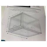 Stackable Shoe Box & Organizer - 4 Pack