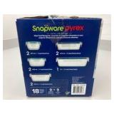 Pyrex Snapware Glass Food Storage Set