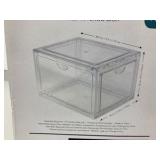 Stackable Shoe Box & Organizer - 4 Pack