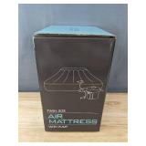 Living Solutions Twin Size Air Mattress with Pump - Brand New