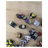 50 Brand New Croc Charms of Comic Book Characters