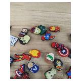 50 Brand New Croc Charms of Comic Book Characters