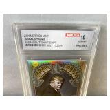 2024 Merrick Mint Donald Trump Card Graded WCG 10 GEM-MT