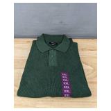 DKNY Polo Shirt XXL Green - Brand New