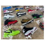25 Brand New Nike, Air Jordan, Air Max, Kobe Sneaker Shoe Keychains