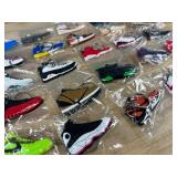 25 Brand New Nike, Air Jordan, Air Max, Kobe Sneaker Shoe Keychains