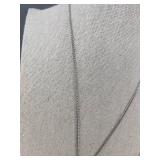 Heart Locket Necklace, Silver Tone, 20-Inch Chain - Brand New