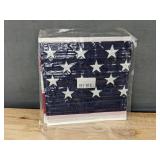 Union Strong Yard Flag 12.5" x 19" & American Flag Pole Sleeve 2.5