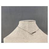 Pavoi 14K Gold Plated Necklace, Reversible Pendant, 18-Inch - Brand New