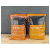 2 NTBAY King Size Black Pillowcases 20x36 and 2 NTBAY Standard Pillow Shams 20x26 - Brand New