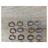 18 Hello Kitty-Inspired Charms - Brand New