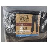 Axel Brand Slim Boot Jeans 38x32 Black - Brand New