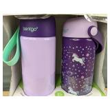 2 Bentgo Kids Stainless Steel Insulated Water Bottles - Brand New