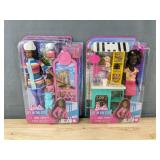 2 Barbie Life in the City Cafe Playsets - Brand New *A