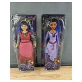 2 Disney Wish Asha & Dahlia Dolls - Brand New *A