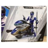 Power Rangers Time Force Blue Ranger & Vector Cycle - Brand New