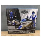 Power Rangers Time Force Blue Ranger & Vector Cycle - Brand New