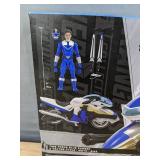 Power Rangers Time Force Blue Ranger & Vector Cycle - Brand New