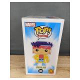 2 Funko POP! Figures: #1306 X-Men 8-Bit Jubilee & #12 Saturday Night Live Lunch Lady Chris Farley - Brand New *A