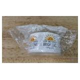 Roll of 500 Hope This Package Brightens Your Day! Stickers - Brand New *P