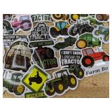 Tractor Stickers - 50 Total - Brand New *P