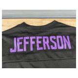 NFL Players Team Apparel Minnesota Vikings Jefferson Jersey #18, Men