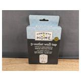 3 Complete Home 3-Outlet Wall Tap - Brand New