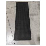 Anti Fatigue Mat 60"x20" Runner - Grey Ornate Pattern