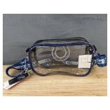 FOCO NFL Indianapolis Colts Clear Bag 9" x 6" - Brand New