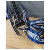 FOCO NFL Indianapolis Colts Clear Bag 9" x 6" - Brand New