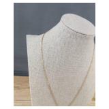 Necklace Gold-tone Chain with Stunning StaRIFish Pendant - Brand New