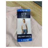 3 GAP Kids Girls Short Sleeve Tees Size L (10/12) - Brand New