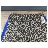 Leopard Print Fleece Pants XL Cozy Loungewear - Brand New