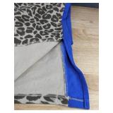 Leopard Print Fleece Pants XL Cozy Loungewear - Brand New