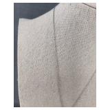 Pavoi Initial P Necklace 18" Chain, Silver - Brand New