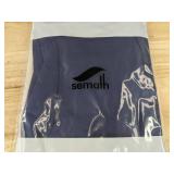 4 Semath Tank Tops Black Racerback Mesh, Women