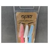 Ardell Press On Wispies Natural, 3 Opaz Eyebrow Razors, & Kiss The New Natural Lashes Nude Blazer - Brand New