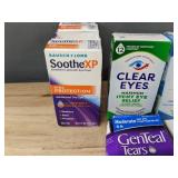 11 Eye Drop and Eye Relief Items - Brand New