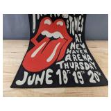 Rolling Stones Concert Rug 31" x 17.5" - New