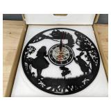 Alice In Wonderland Wall Clock $56.00 Retail - Brand New