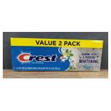 2 Crest Plus Whitening Toothpastes - Brand New