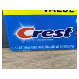 2 Crest Plus Whitening Toothpastes - Brand New