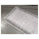 Anti Fatigue Mat 60"x20" Runner - Grey Ornate Pattern