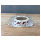 Sanrio Hello Kitty Roll of 500 Stickers - Brand New