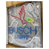 Busch Light Duck LED Neon Beer Sign - Brand New