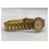 Seiko Quartz Gold-Tone Stainless Steel Wristwatch with Box