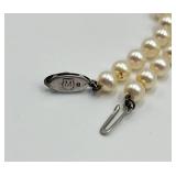 Mikimoto Cultured Pearl Necklace with Case
