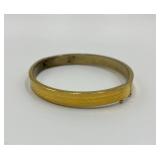 Gold-Tone Engraved Bangle Bracelet